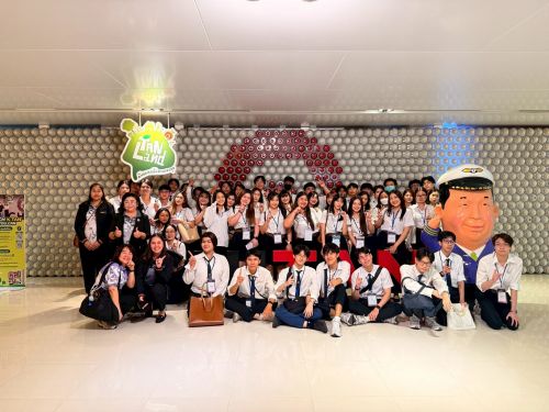 นำนศ.เข้าร่วมเรียนรู้กระบวนการผลิตที่ อิชิตัน กรีน แฟคทอรี่